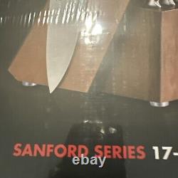 Cangshan Sanford Series 1027051 German Steel 17-Piece Knife Block Set