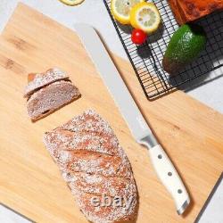 Case Cutlery Kitchen Blade 9 Piece Wooden Block Knife Set High Carbon Stainless