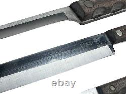Case XX 9 Block Knife Set Rare Complete HTF USA