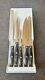 Cutco Knife Set Of 5ps Knives & Wall Mount/drawer/holder Storage Block