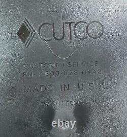 Cutco Ultimate Set Block 32 Slot Honey Oak Knife Block Storage NICE