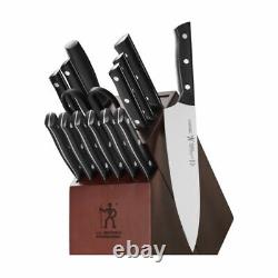 HENCKELS Dynamic Razor-Sharp 15-pc Knife Set, German Engineered Informed by