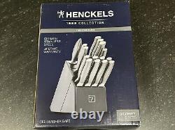 HENCKELS Graphite Stainless Steel 17-Piece Knife Block Set