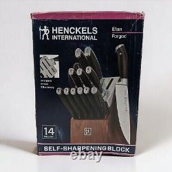 HENCKELS International Elan Forged Self-Sharpening 14 Piece Block Set