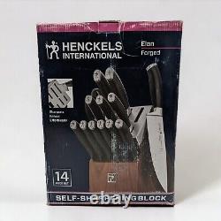 HENCKELS International Elan Forged Self-Sharpening 14 Piece Block Set