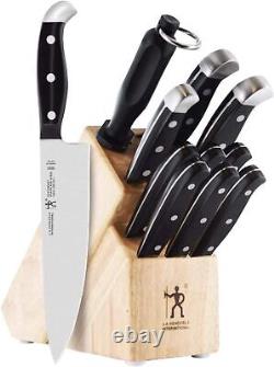 HENCKELS Premium Quality 15-Piece Knife Set with Block, Razor-Sharp