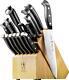 Henckels Premium Quality 15-piece Knife Set With Block, Razor-sharp, German By