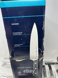 HENCKELS Razor-Sharp Solution 18-pc Knife Set with Block, Chef Knife Open Read