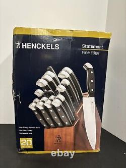Henckels Statement Knife Block 20 Piece Set