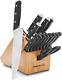 Kitchen Knife Set With Self-sharpening Block 15-piece Classic High Carbon Knives