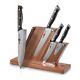 Klaus Meyer Rondure High Carbon Tri-ply Steel 4 Piece Knife Set With Wood Block