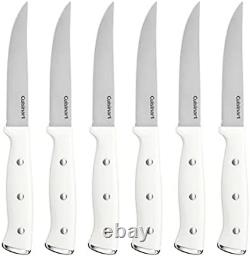 Knife Set with Block High Carbon Stainless Steel C77WTR-15P 6-14-15-16 Piece