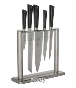 Mercer Culinary Züm 6-Piece Forged Block Set, Stainless Steel/Glass M19100