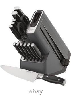 Ninja Foodi NeverDull Premium 14-Piece Knife Set with Sharpener Block K32014