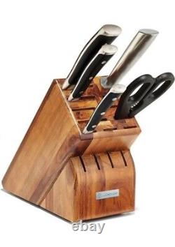 OPEN BOX WÜSTHOF Classic IKON 6-Piece Knife Block Set (Acacia)