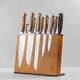 Schmidt Brothers14-piece Acacia Series Forged Stainless Steel Knife Block Set