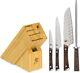 Shun Cutlery Kanso 5-piece Block Set, Kitchen Knife And Knife Block Set, New