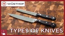 Wusthof Classic 9-Piece Knife Block Set Acacia