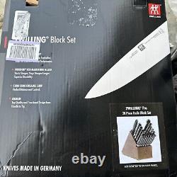 ZWILLING Twin Signature 19-Piece German Knife Set with Block, Razor-Sharp, Made