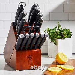 Zwilling Henckels Knife Set Kitchen Knives Block Henkel Cooking Culinary 15pc