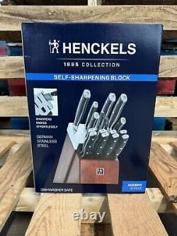 Ensemble de bloc de couteaux auto-affûtants HENCKELS Forged Accent de 16 pièces (livraison gratuite)