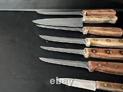 Ensemble de couteaux de cuisine Chicago Cutlery avec bloc en bois et aiguisoir - Ensemble de 9 couteaux