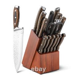 Ensemble de couteaux de cuisine en acier inoxydable pour les besoins quotidiens