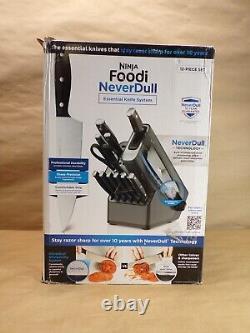 Ninja Foodi Neverdull K12012 Système de couteaux essentiels de 12 pièces avec affûteur